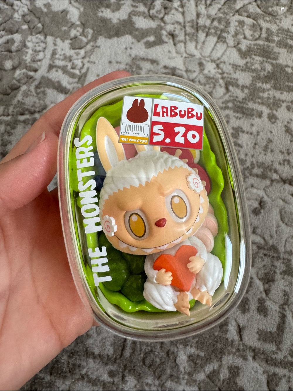 Labubu The Monsters Wacky Mart Figure Salad Toy
